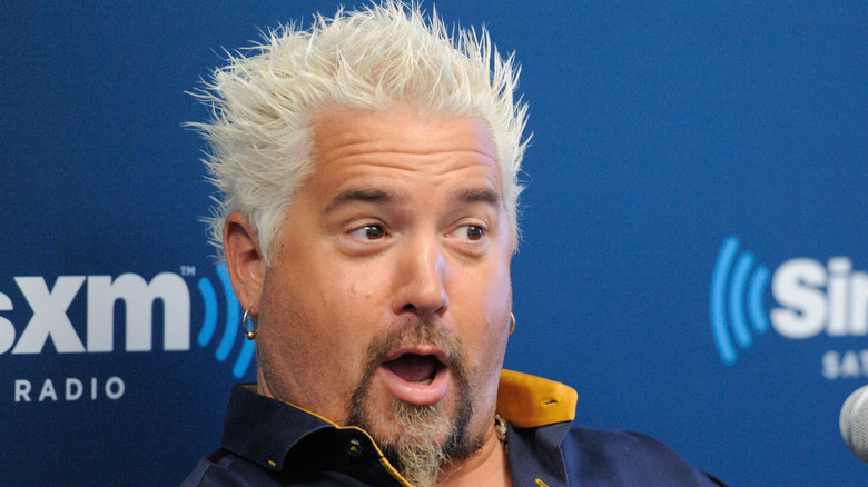 Guy Fieri on a Sirius XM show 