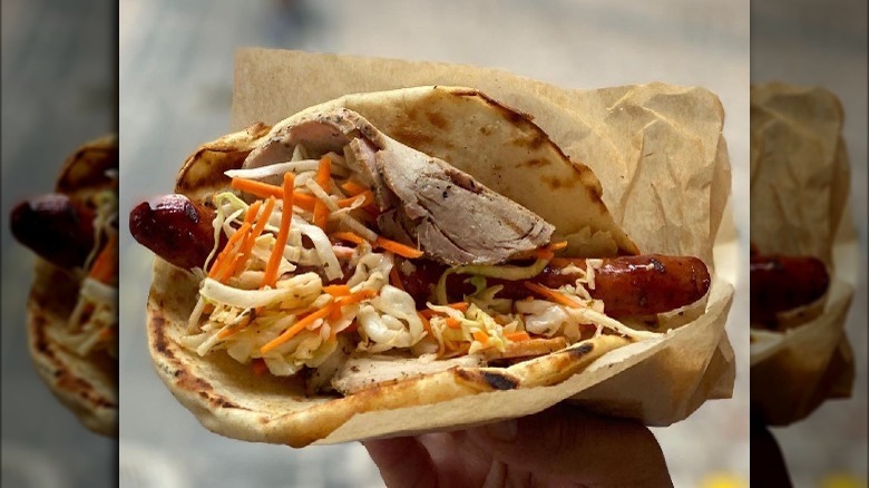 A Ronto Wrap at Galaxy's Edge in Disney World