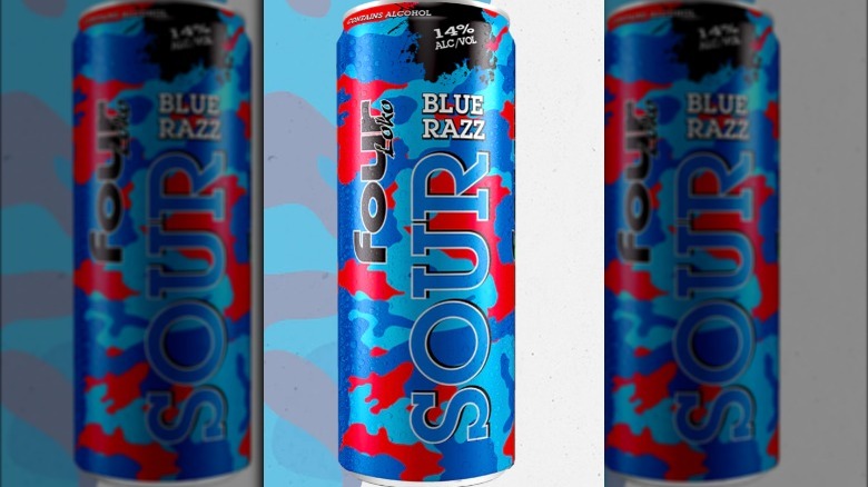 Four Loko Sour Blue Razz