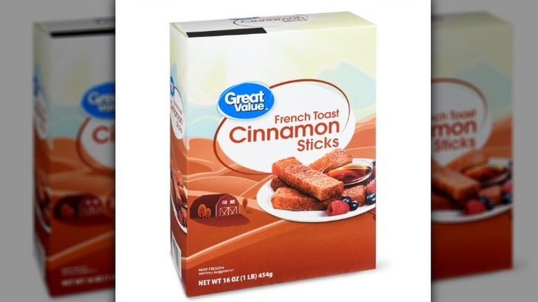 Walmart's Great  Value Cinnamon French toast sticks