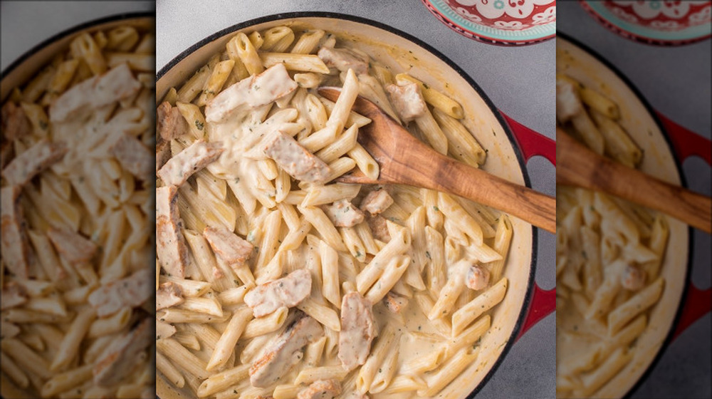 Zatarain's Blackened Chicken Alfredo