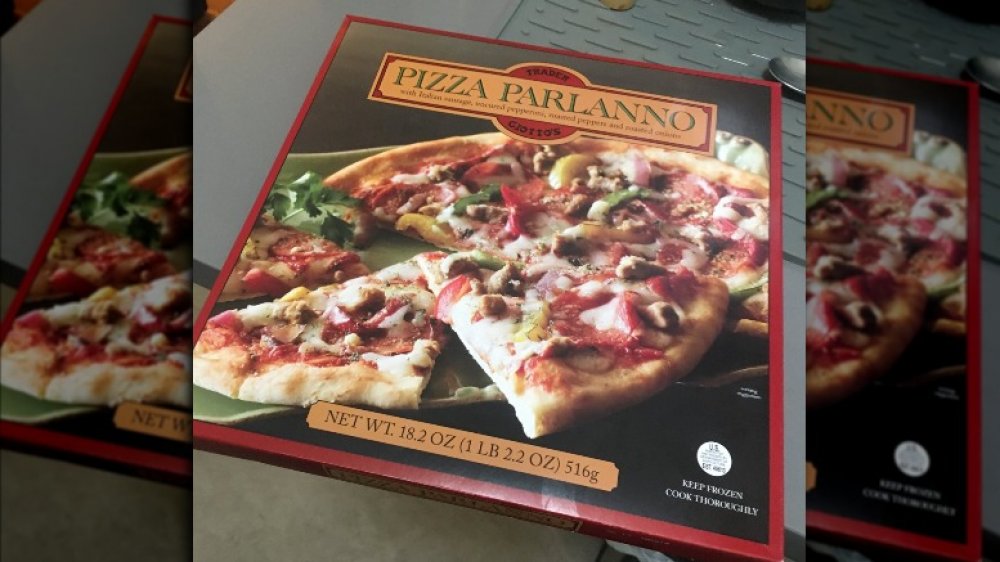 Pizza Parlanno trader joe's pizza