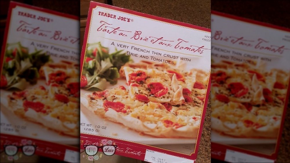 tarte au brie trader joe's pizza