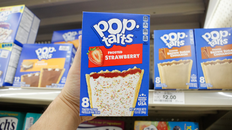 A box of Pop-Tarts.