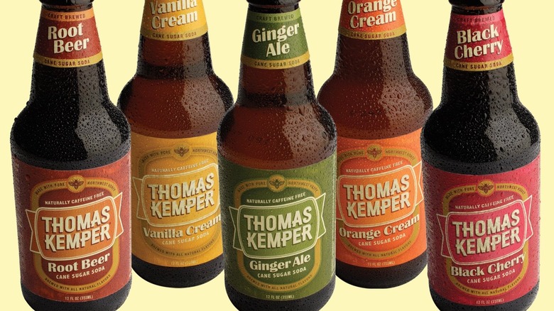 Thomas Kemper soft drink bottles