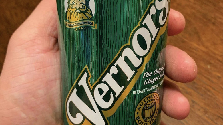 Can of Vernor's Ginger Ale