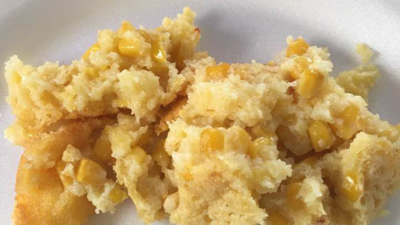 sweet corn pudding