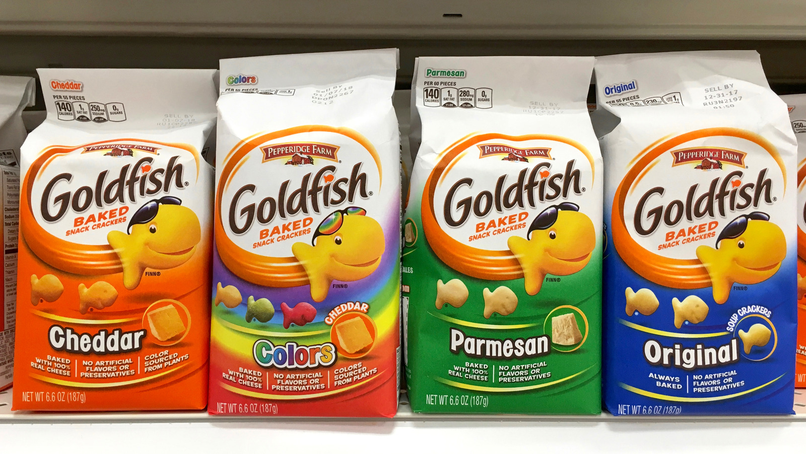 goldfish crackers characters names