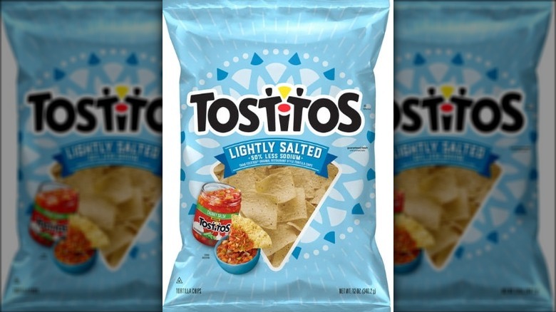 Tostitos lightly salted tortilla chips