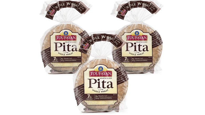 Toufayan Bakery's whole wheat pita