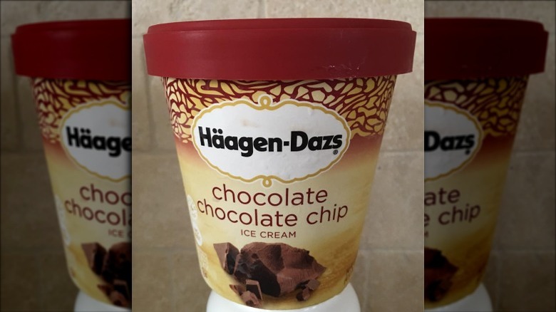 Pint of Haagen-Dazs Chocolate Chocolate Chip Ice Cream