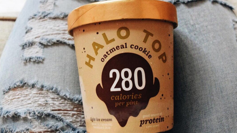 Halo Top's Oatmeal Cookie flavor