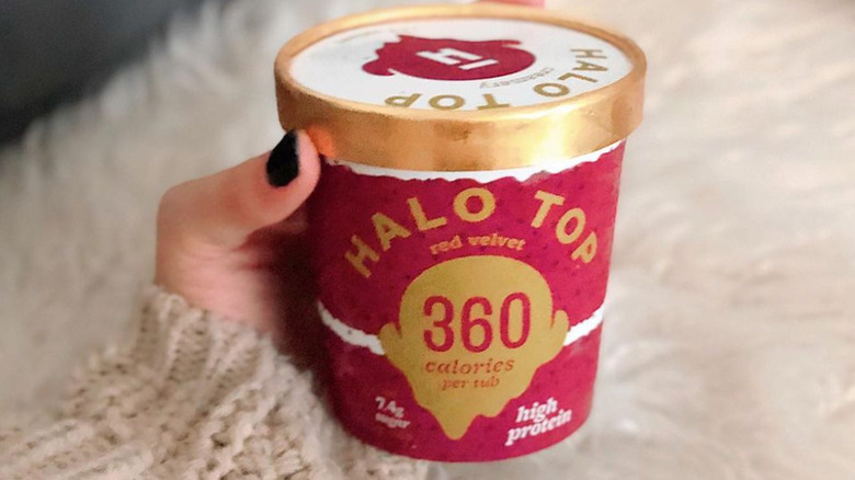 Red Velvet Halo Top. 