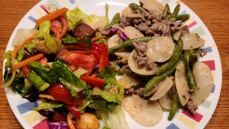 Potatoes Stroganoff hamburger helper