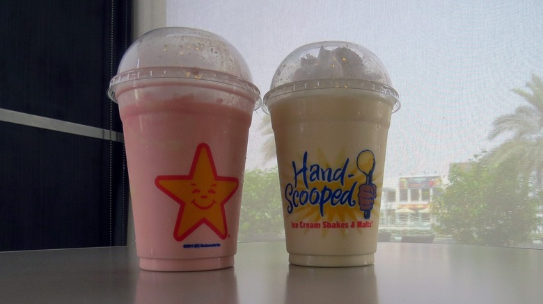 Hand-Scooped Ice Cream Shake from hardee's