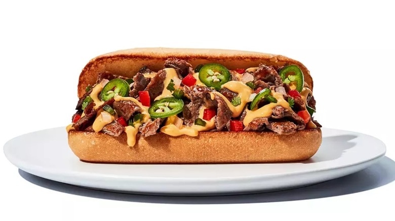 Texas Style Cheesesteak Sandwich