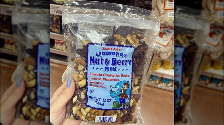 trader joe's trail mix bag 