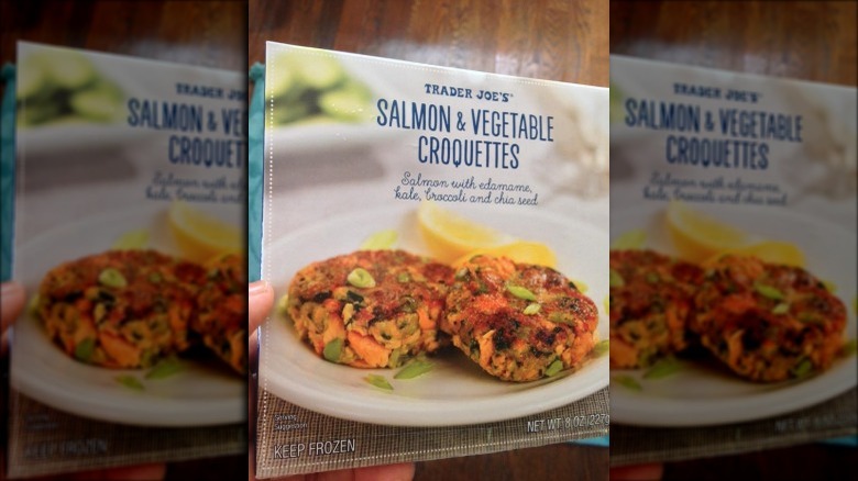 Trader Joe's Salmon & Vegetable Croquetts