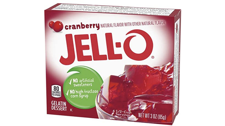 Cranberry jello product photo