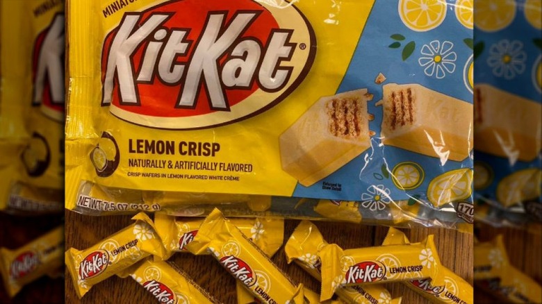 Lemon Crisp flavor Kit Kat bars