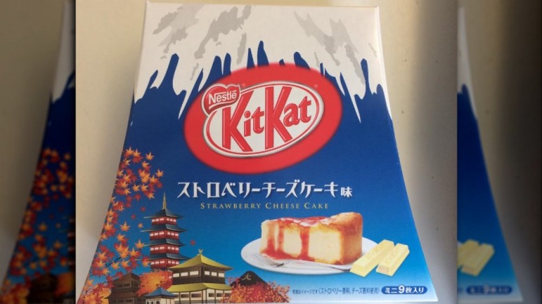 Strawberry Cheesecake flavor Kit Kat bars