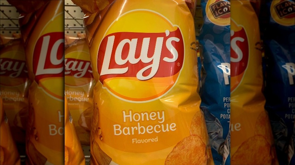 Lay's Honey BBQ Flavored Potato Chips