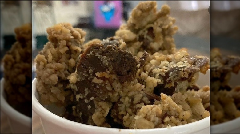 fried livers in bowl