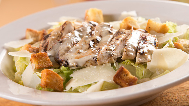 Mesquite-Grilled Salmon Caesar