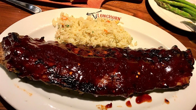 Longhorn steakhouse baby back ribs best sale