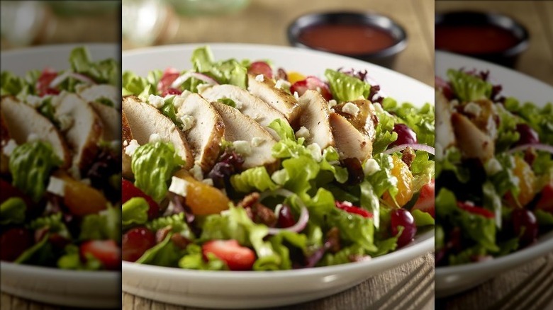 Grilled Chicken and Strawberry Salad