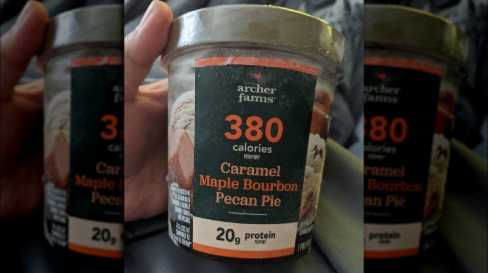 Archer Farms, Maple Caramel Bourbon Pecan ice cream