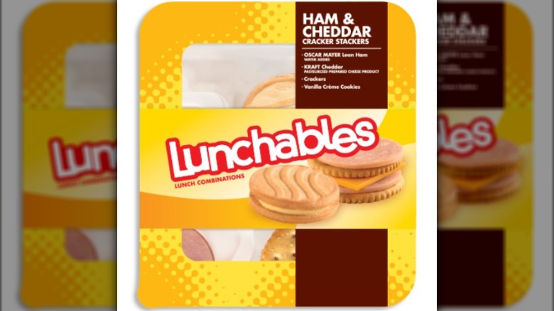 Lunchables Ham and Cheddar Cracker Stackers