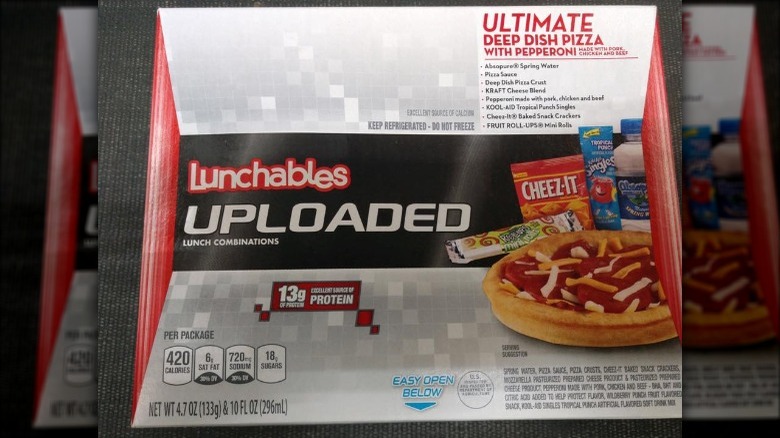 Lunchables Ultimate Deep Dish Pizza with Pepperoni