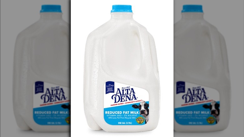 A gallon of Alta Dena milk