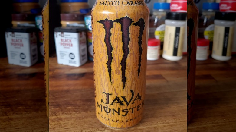 Java Monster Salted Caramel can