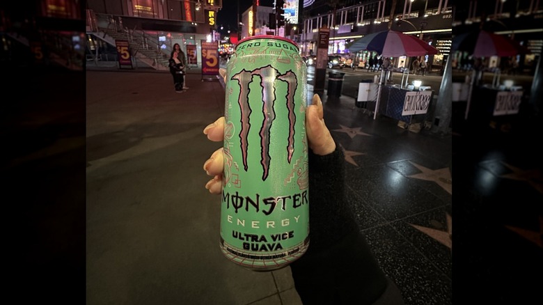 Can of Monster Ultra Vice Guava