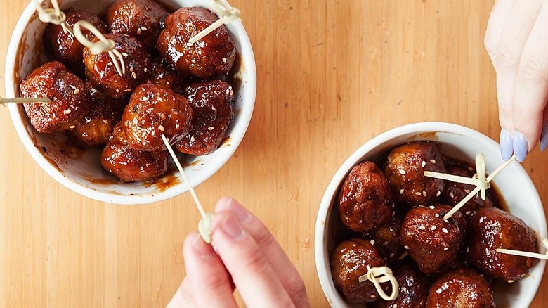 Korean BBQ Meatballs