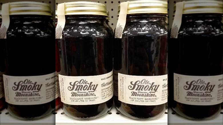 Ole Smoky blackberry moonshine