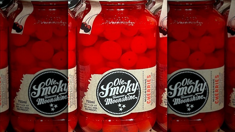 Ole Smoky Moonshine cherries