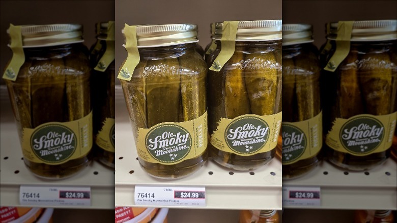 Ole Smoky Moonshine pickles