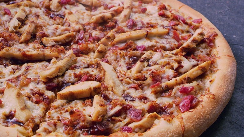 BBQ Chicken Bacon Pizza