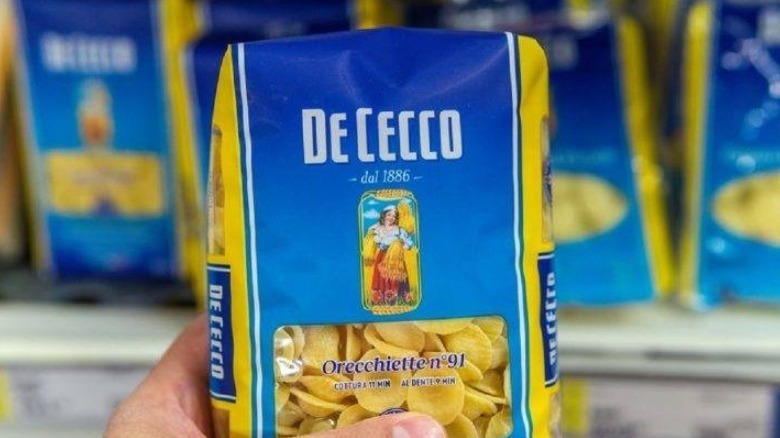 Bag of De Cecco orecchiette dry pasta