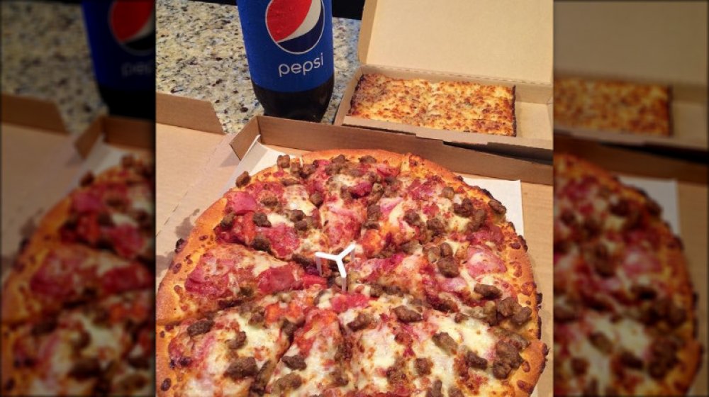 Pizza Hut Meat Lover's Pizza