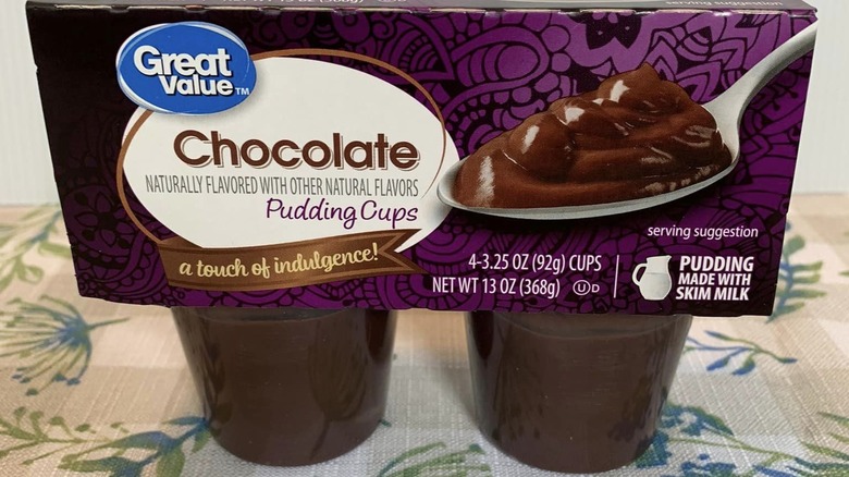 Great Value Chocolate Pudding Cups