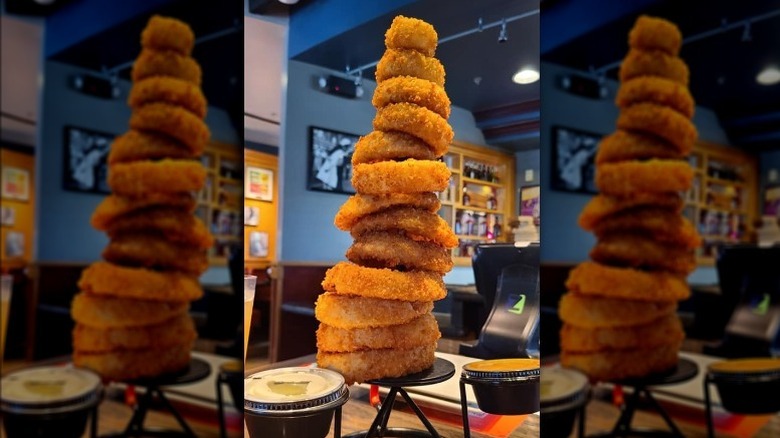 Towering Onion Rings