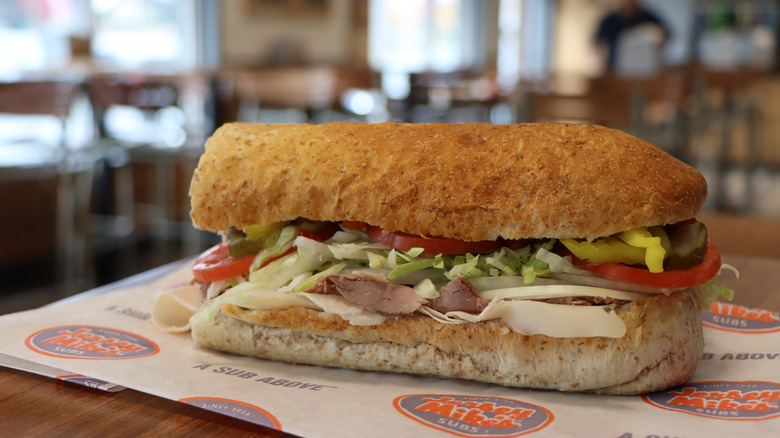 Jersey Mike's sub sandwich