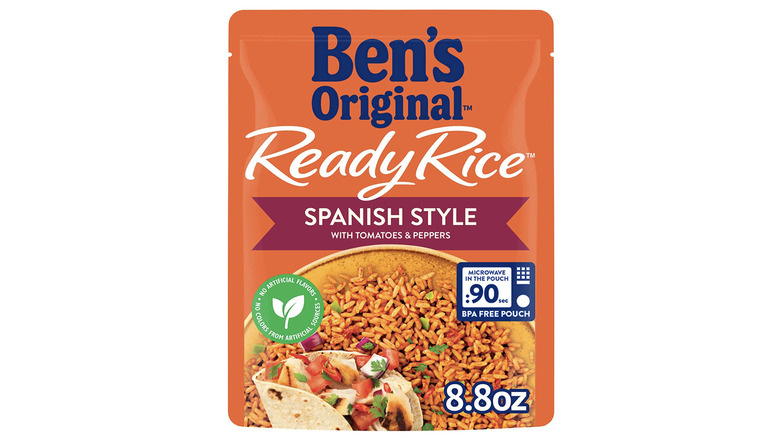 ben's original rice pouch