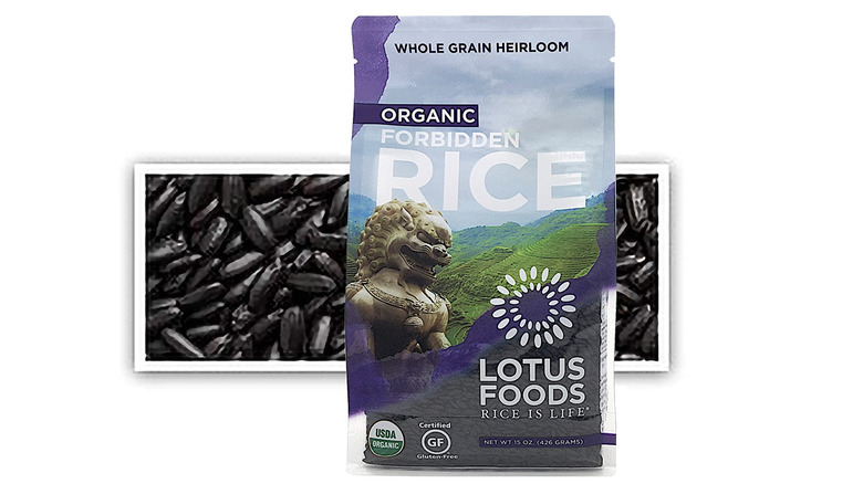 bag of lotus foods rice