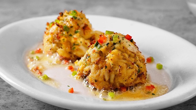 Sizzling Crab Cakes Entree from ruth's chris