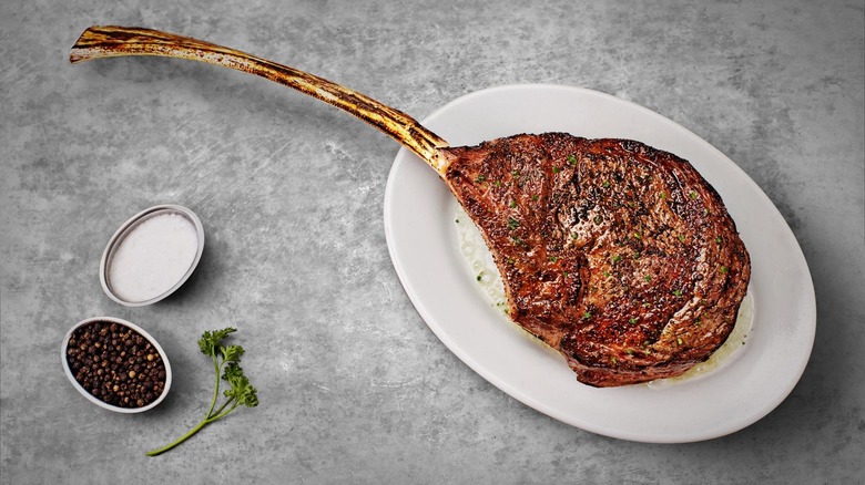 Tomahawk for Two from ruth's chris